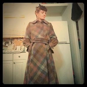 Vintage 60's Jimmy Hourihan baby doll overcoat